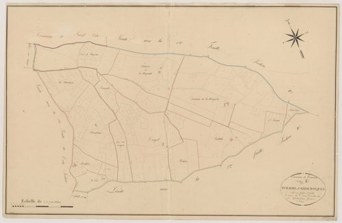 Plan napoléonien, atlas-E²1 La Tuilerie de Cazideroques, Tournon-d’Agenais