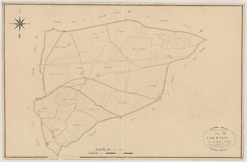 Plan napoléonien, atlas-Q²1 La Ville, Tournon-d’Agenais