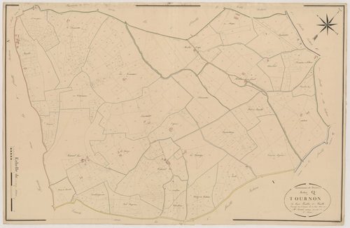 Plan napoléonien, atlas-Q²2 La Ville, Tournon-d’Agenais