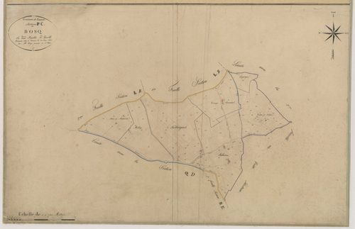 Plan napoléonien-C2 Le Bosq, Tournon-d’Agenais