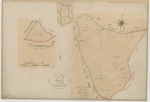 Plan napoléonien-E Bonnecourse et F Bisquerie, Tournon-d’Agenais