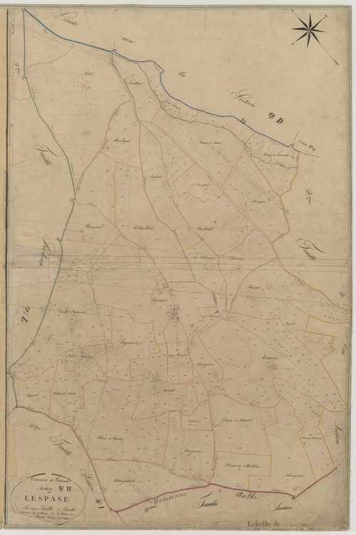 Plan napoléonien-H1 Lespase, Tournon-d’Agenais