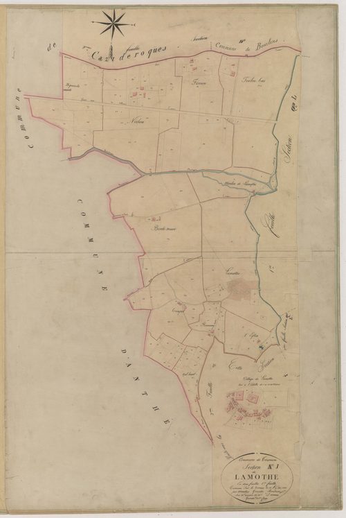 Plan napoléonien-I1 Lamothe, Tournon-d’Agenais