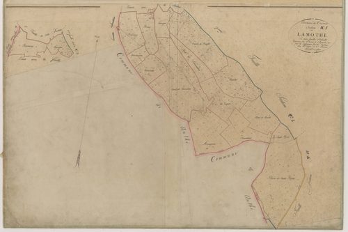 Plan napoléonien-I2 Lamothe, Tournon-d’Agenais