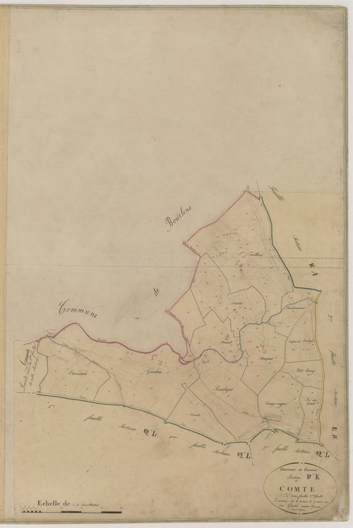 Plan napoléonien-K2 Comte, Tournon-d’Agenais