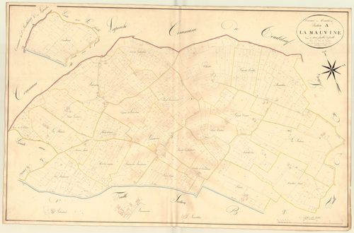 Plan napoléonien, atlas-A1 La Mauvine, Tourtrès