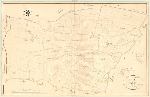 Plan napoléonien, atlas-B1 Faget, Tourtrès