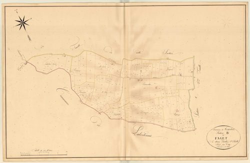 Plan napoléonien, atlas-B2 Faget, Tourtrès