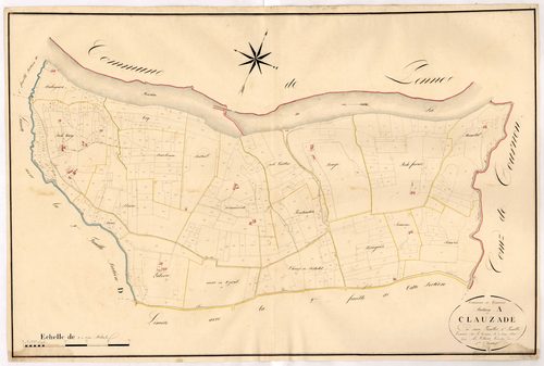 Plan napoléonien, atlas-A1 Clauzade, Trémons
