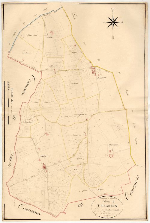 Plan napoléonien, atlas-B2 Trémons, Trémons
