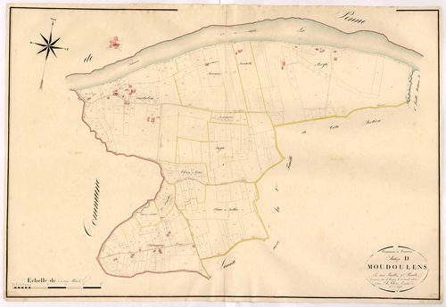 Plan napoléonien, atlas-D1 Moudoulens, Trémons
