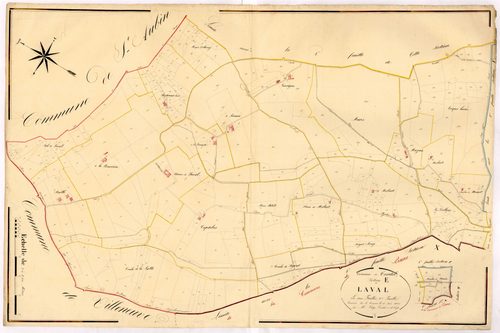 Plan napoléonien, atlas-E2 Laval, Trentels