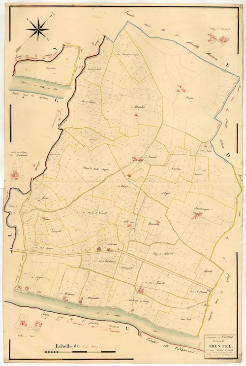 Plan napoléonien, atlas-F1 Trentels, Trentels