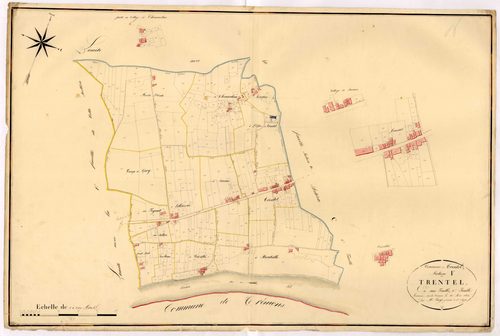 Plan napoléonien, atlas-F2 Trentels, Trentels