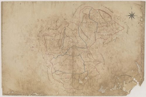 Plan napoléonien, feuille préparatoire-TA, Varès