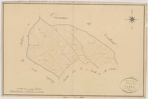 Plan napoléonien, atlas-A1 Varès, Varès
