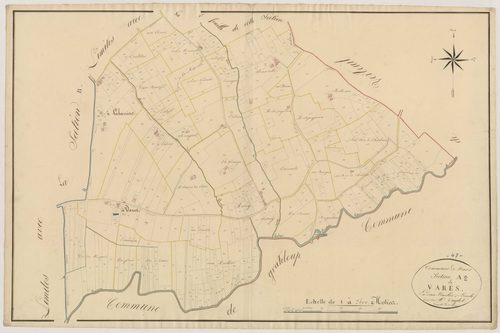 Plan napoléonien, atlas-A2 Varès, Varès