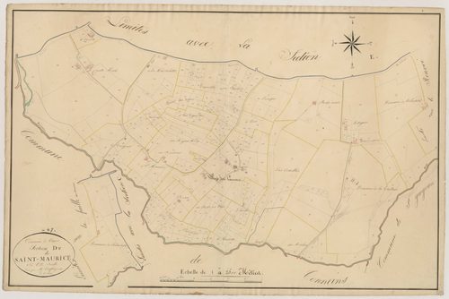 Plan napoléonien, atlas-D Saint-Maurice, Varès