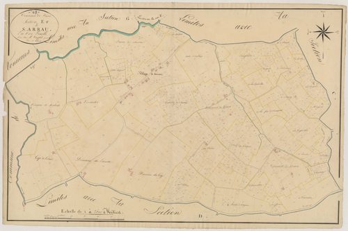 Plan napoléonien, atlas-E Sarrau, Varès