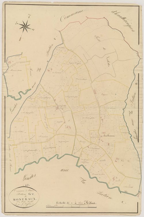 Plan napoléonien, atlas-G Moneraux, Varès