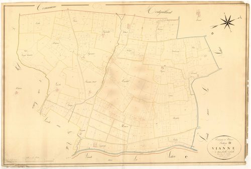 Plan napoléonien, atlas-D1 Vianne, Vianne
