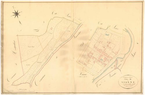 Plan napoléonien, atlas-D2 Vianne, Vianne