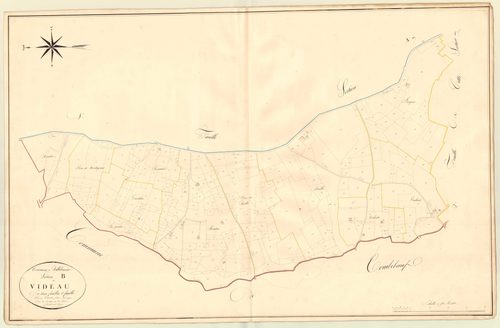 Plan napoléonien, atlas-B1 Videau, Villebramar