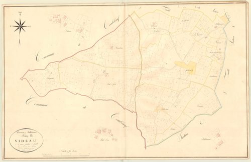 Plan napoléonien, atlas-B2 Videau, Villebramar