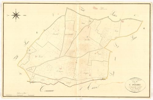 Plan napoléonien, atlas-C1 Saint-Pierre, Villefranche-du-Queyran