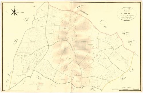 Plan napoléonien, atlas-C2 Saint-Pierre, Villefranche-du-Queyran