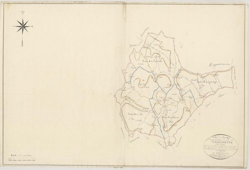 Plan napoléonien, atlas-TA, Villeneuve-de-Duras