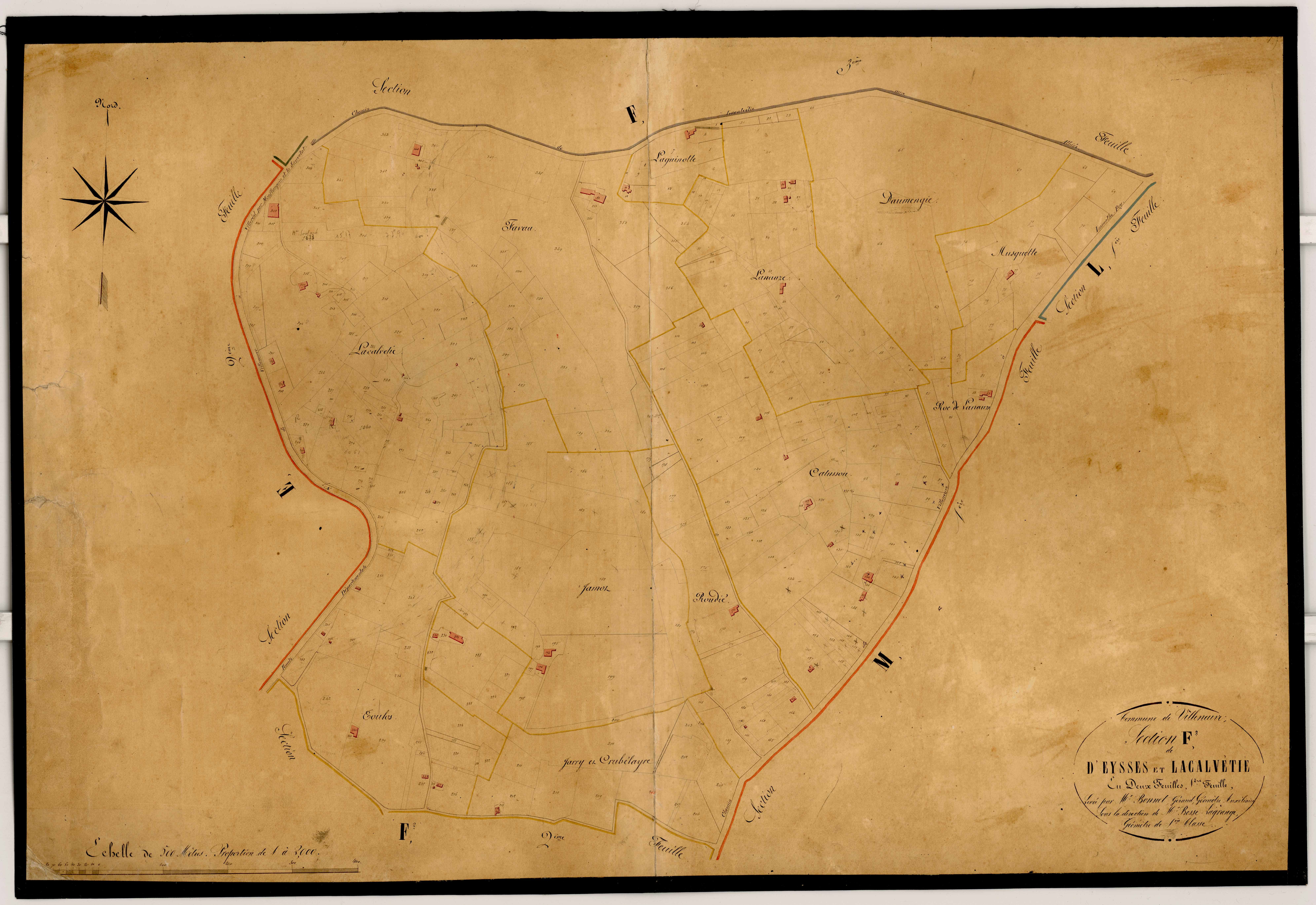 Plan napoléonien-F2 La Calvétie, Villeneuve-sur-Lot