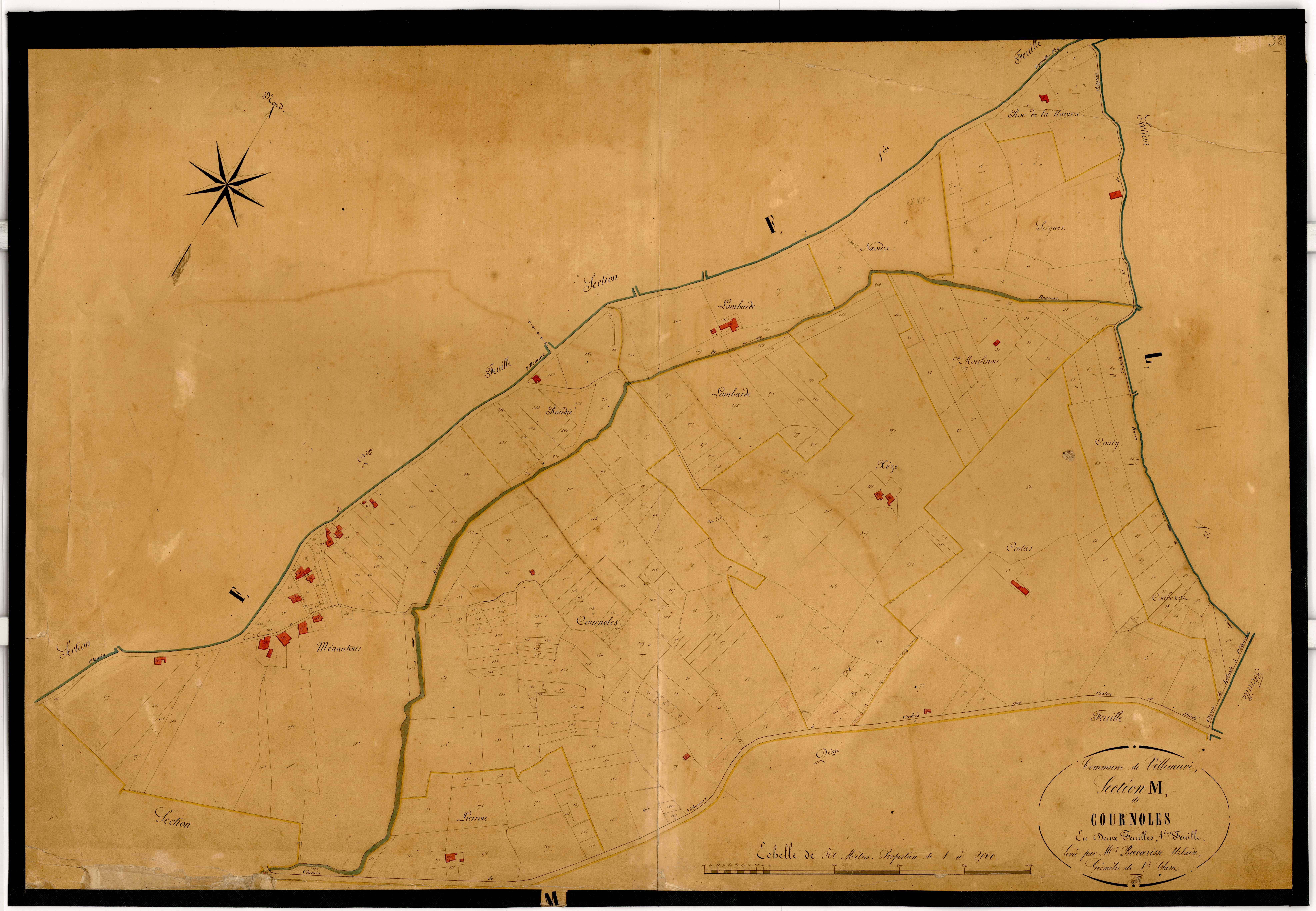Plan napoléonien-M Cournolles, Villeneuve-sur-Lot