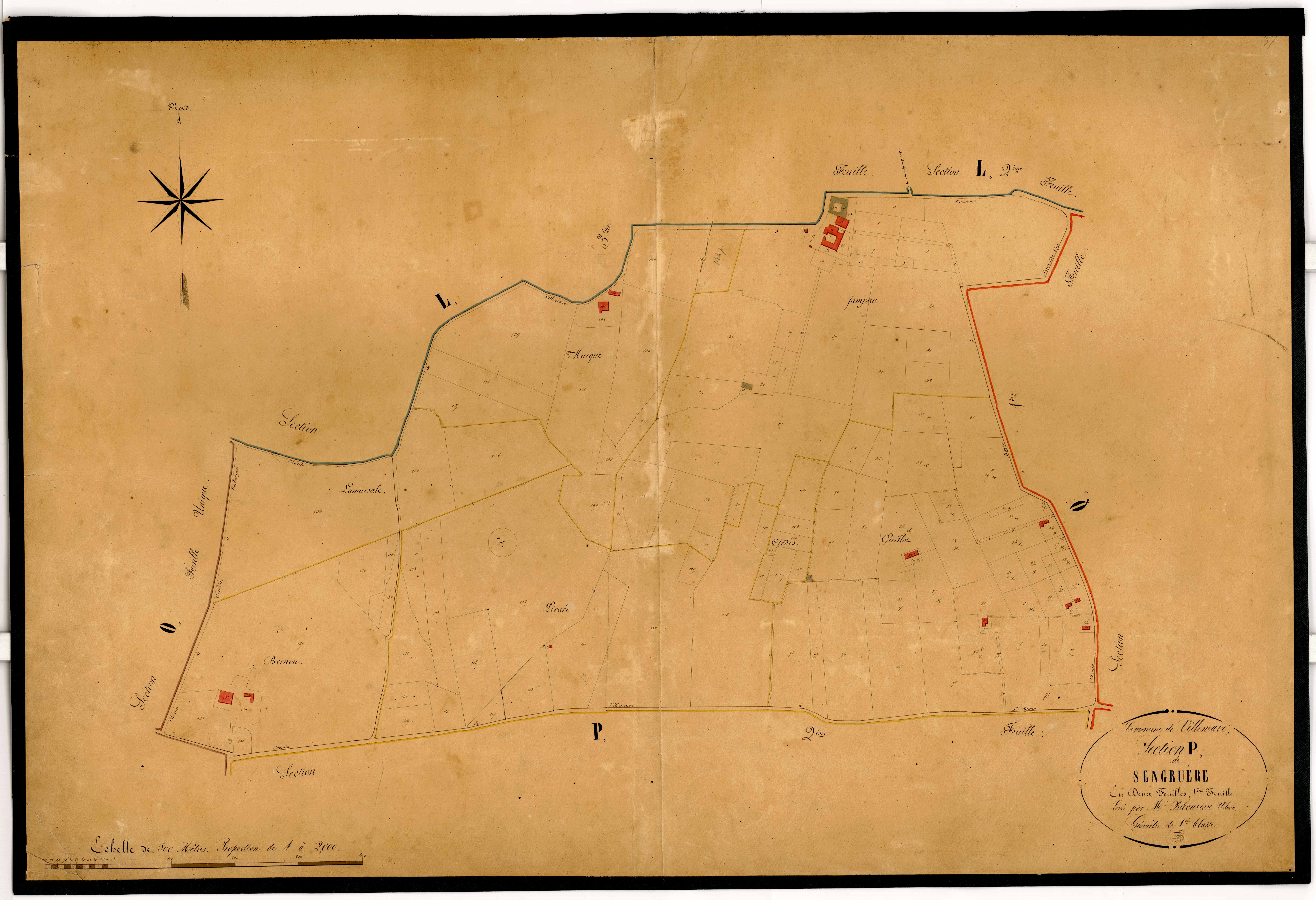 Plan napoléonien-P Sengruère, Villeneuve-sur-Lot