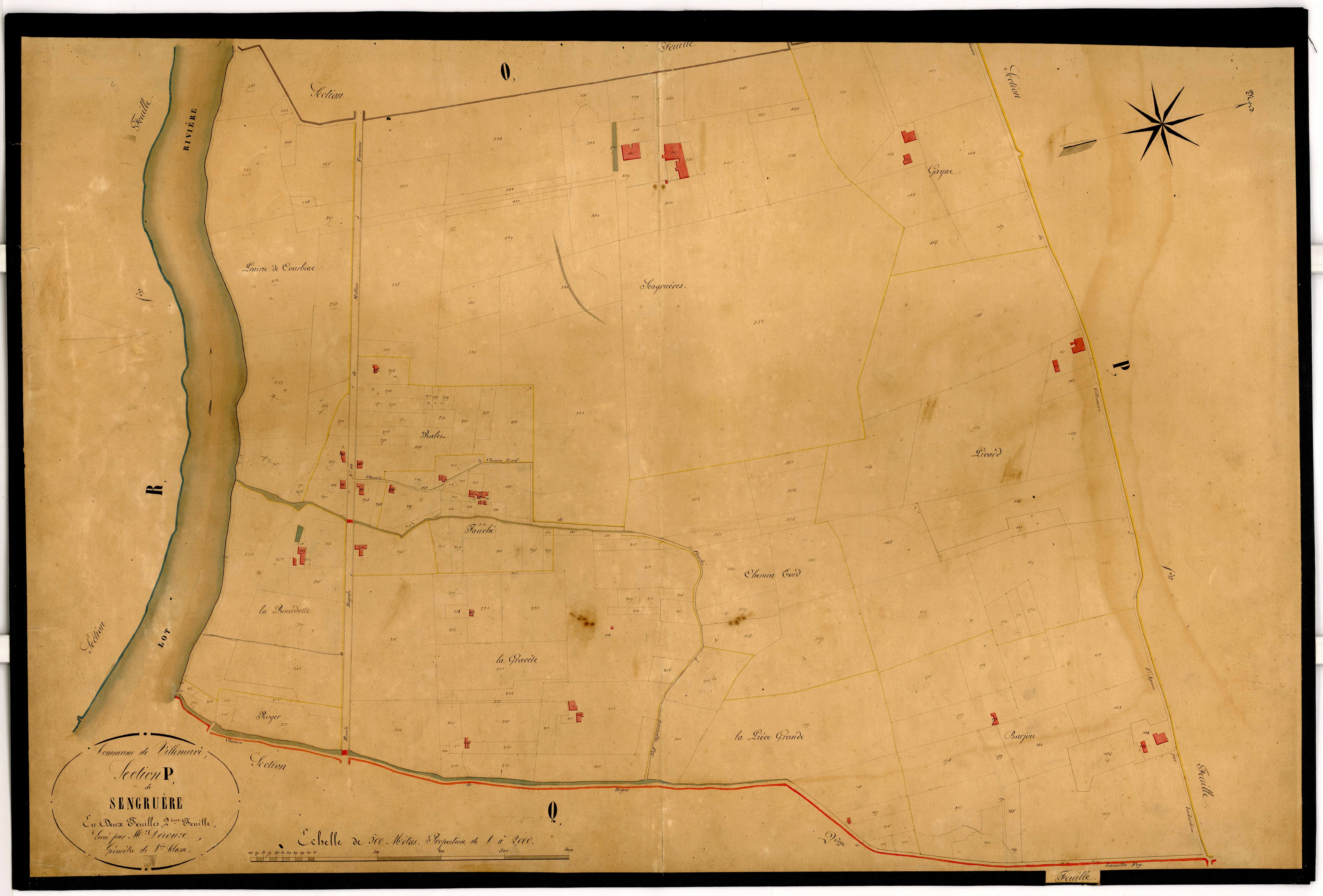 Plan napoléonien-P Sengruère, Villeneuve-sur-Lot