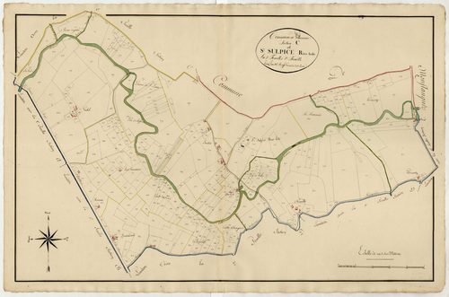 Plan primitif, atlas-C, 2ème feuille Saint-Sulpice Rive-Lède, Villeneuve-sur-Lot