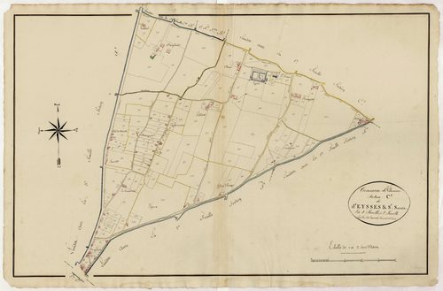 Plan primitif, atlas-C2, 2ème feuille Eysses et Saint-Sernin, Villeneuve-sur-Lot