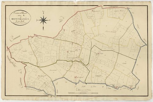 Plan primitif, atlas-K Montmarès, Villeneuve-sur-Lot