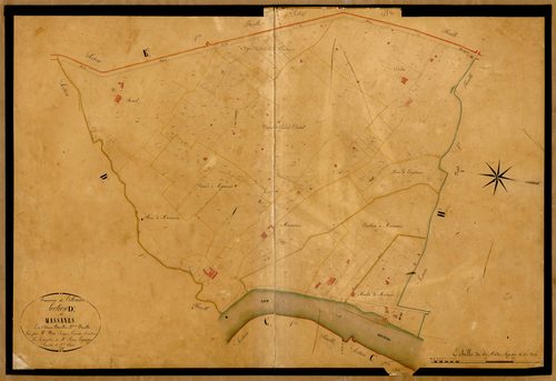 Plan napoléonien-D2 Massanès, Villeneuve-sur-Lot