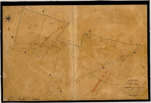 Plan napoléonien-G2 Saint-Sernin et Hospice Saint-Cyr, Villeneuve-sur-Lot
