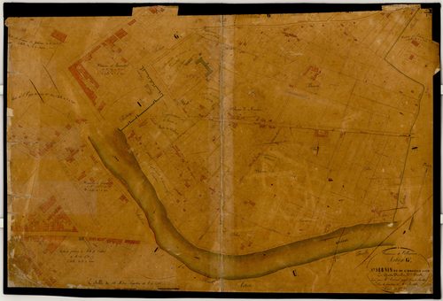 Plan napoléonien-G2 Saint-Sernin et Hopice Saint-Cyr, Villeneuve-sur-Lot