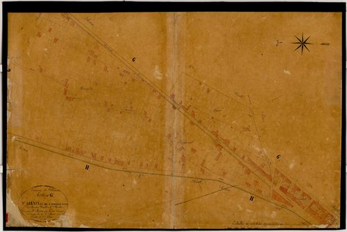 Plan napoléonien-G2 Saint-Sernin et Hospice Saint-Cyr, Villeneuve-sur-Lot