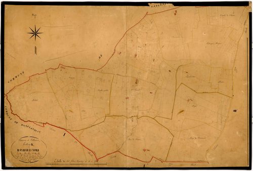 Plan napoléonien-K Montmarès nord, Villeneuve-sur-Lot
