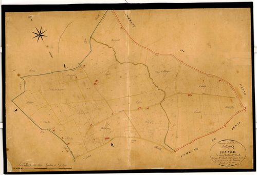 Plan napoléonien-Q Jean Nègre, Villeneuve-sur-Lot