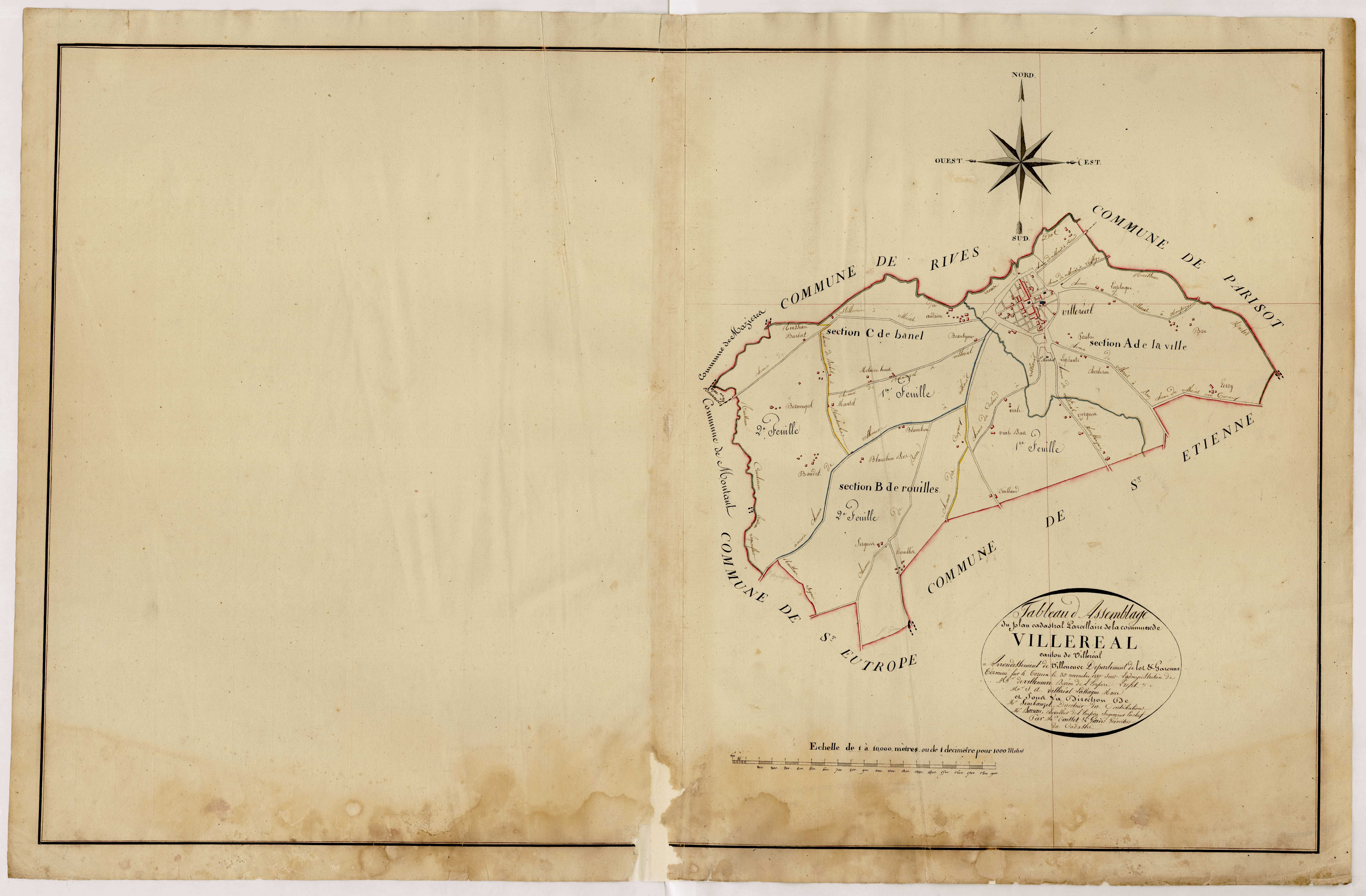 Plan primitif, atlas-TA, Villeréal