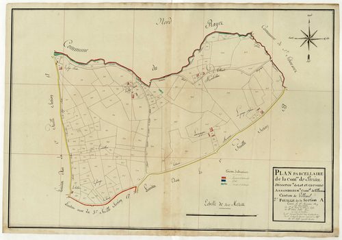 Plan primitif, atlas-A2 Laplaine, Parisot (voir Villeréal)