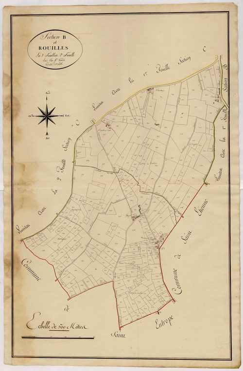 Plan primitif, atlas-B2 Rouelles, Villeréal