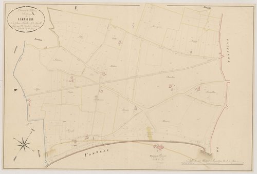 Plan napoléonien, atlas-A2 Lamasière, Villeton