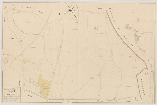 Plan napoléonien, atlas-B2 Labarthe, Villeton