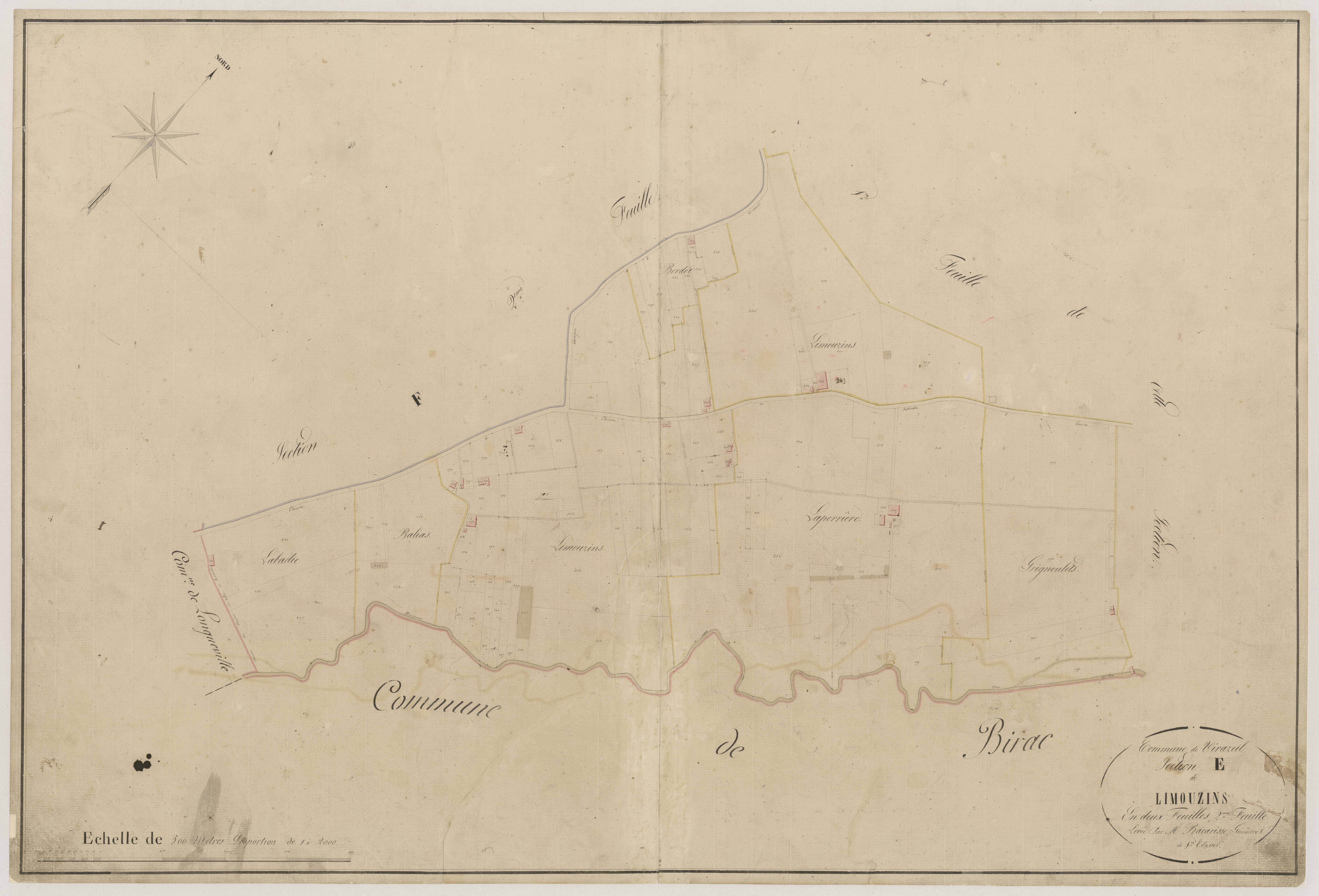 Plan napoléonien-E2 Limousins, Virazeil
